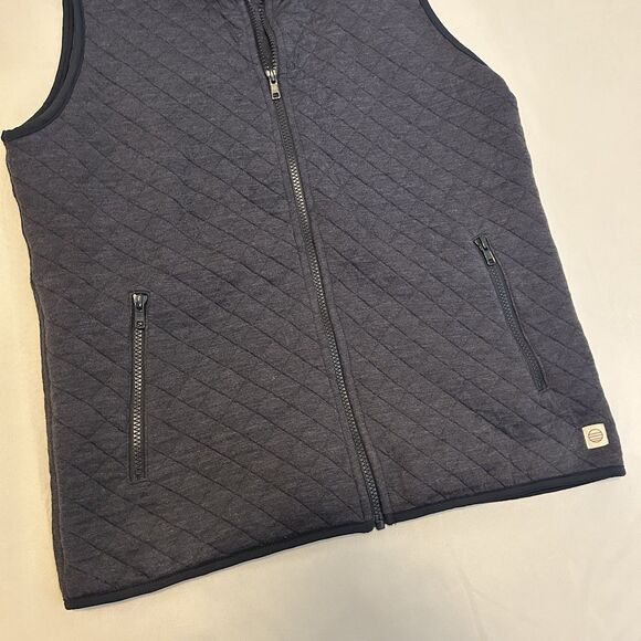 Marine Layer Corbet Full Zip Vest in Navy - Men's Small - Picture 4 of 10